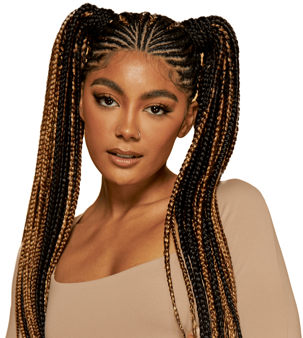 Outre X-Pression Twisted Up Synthetic Crochet Hair - Box Braid