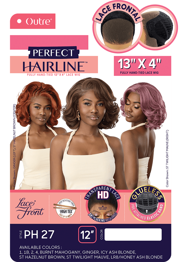 PH 27 - Outre Perfect Hairline - Fully Hand-tied Lace Wig