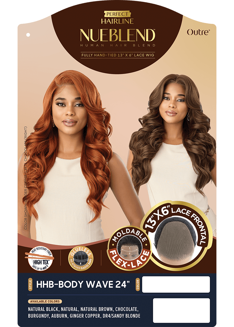 HHB-Body Wave 24″ - Outre Perfect Hairline - NueBlend