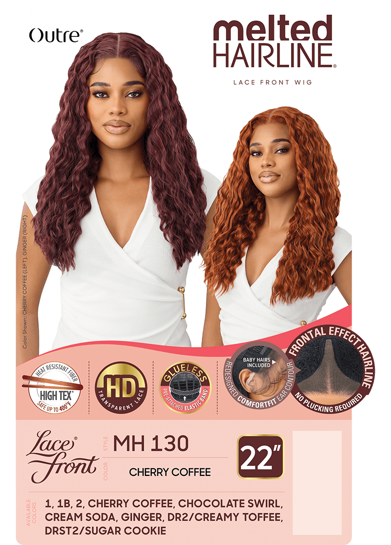 MH 130 - Outre Lacefront Wig - Melted Hairline