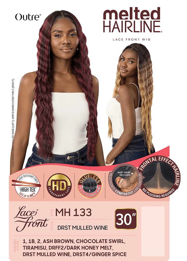 MH 133 - Outre Lacefront Wig - Melted Hairline