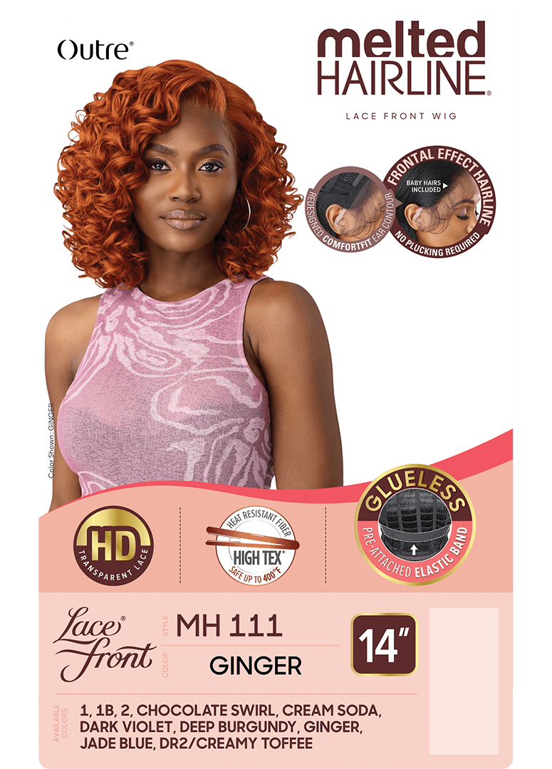 MH 111 - Outre Lacefront Wig - Melted Hairline
