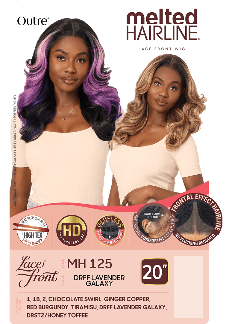 MH 125 - Outre Lacefront Wig - Melted Hairline