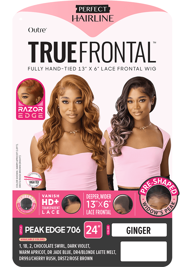 Peak Edge 706 - Outre Perfect Hairline - True Frontal