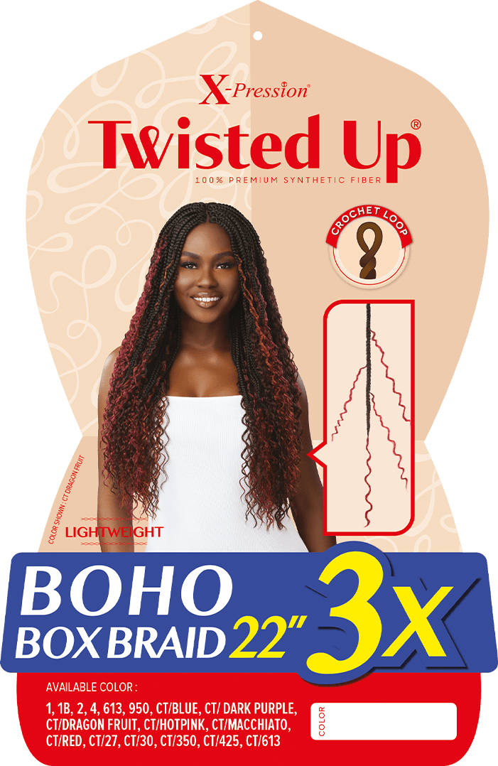 Boho Box Braid 22