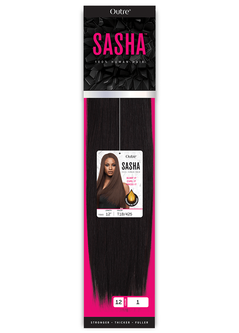 2-PACK DEALS! Outre Human Hair Weave Sasha yaki (10, 2) : Beauty &  Personal Care 