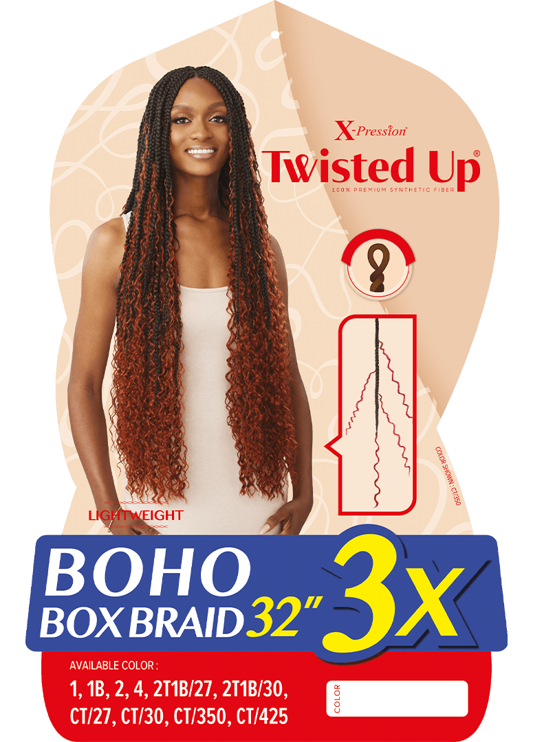 Boho Box Braid 32″ 3X - Outre