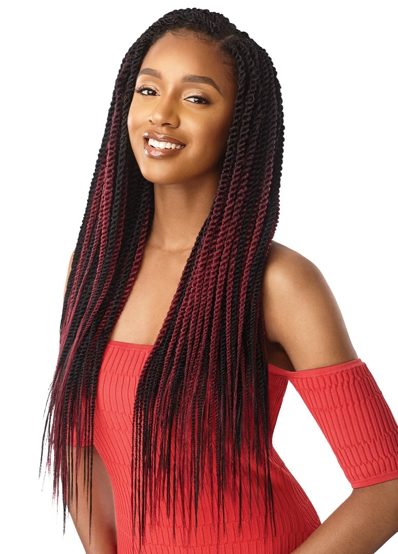 SENEGAL TWIST SMALL NATURAL TIP 90 STRANDS 20″ - Outre