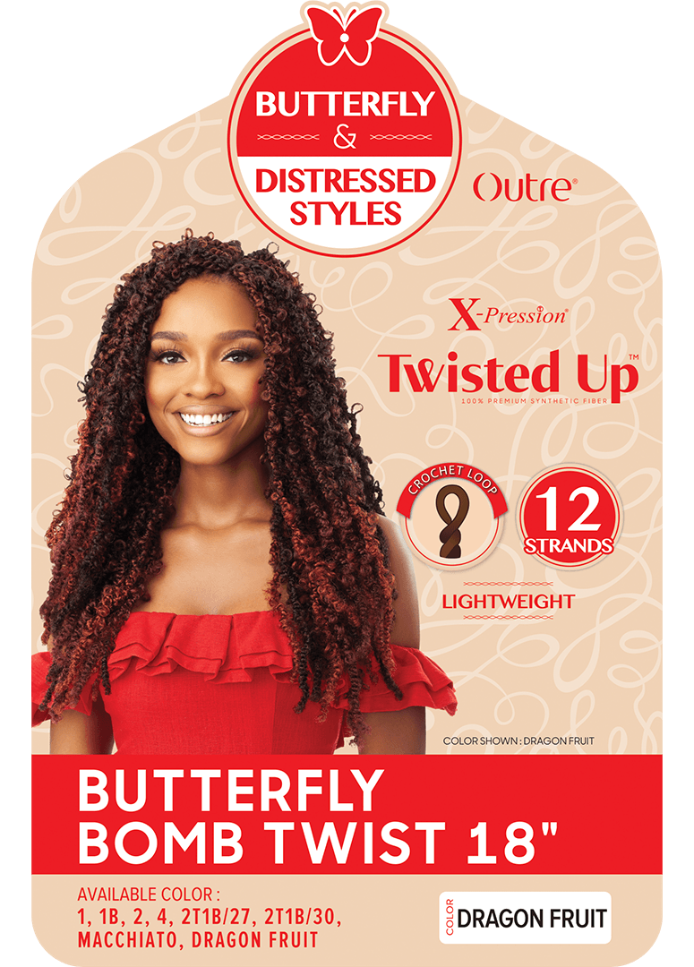 BUTTERFLY BOMBTWIST 18″ - Outre