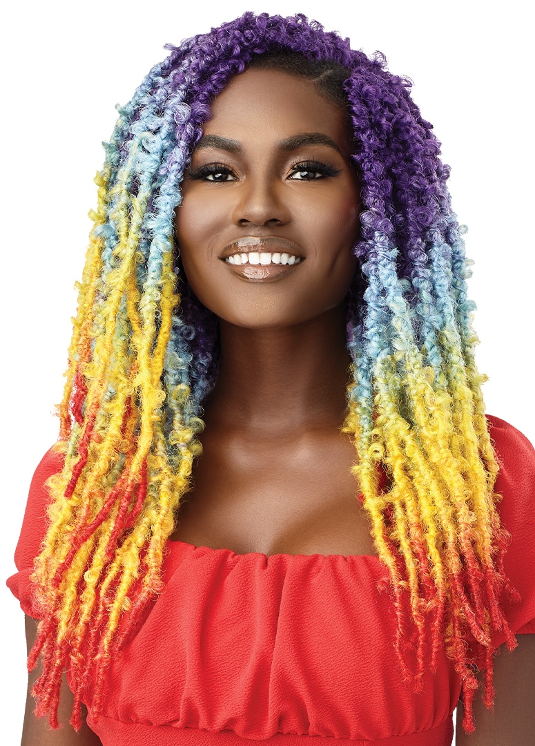 Butterfly Jungle Island Summer Locs