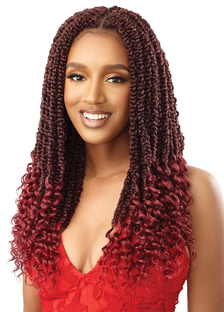 Butterfly Jungle Rose Braids