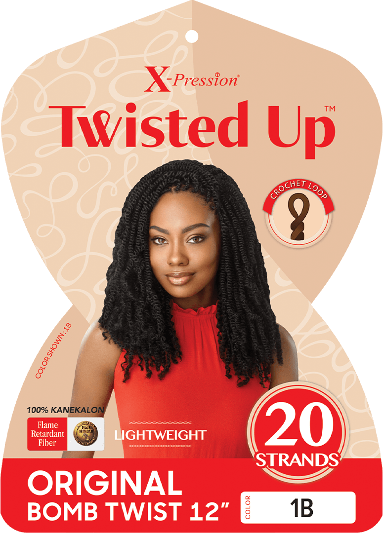 OUTRE natte WAVY BOMB TWIST 12'' (X Pression)