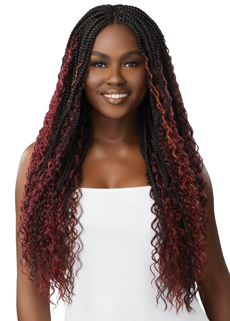 Boho Braids - a nova tendência de box braid