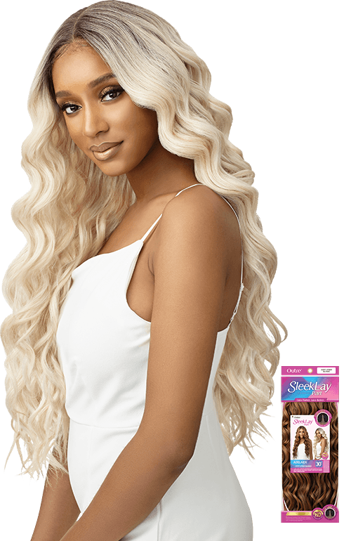  Outre Sleek Lay Part Synthetic Lace Front Wig