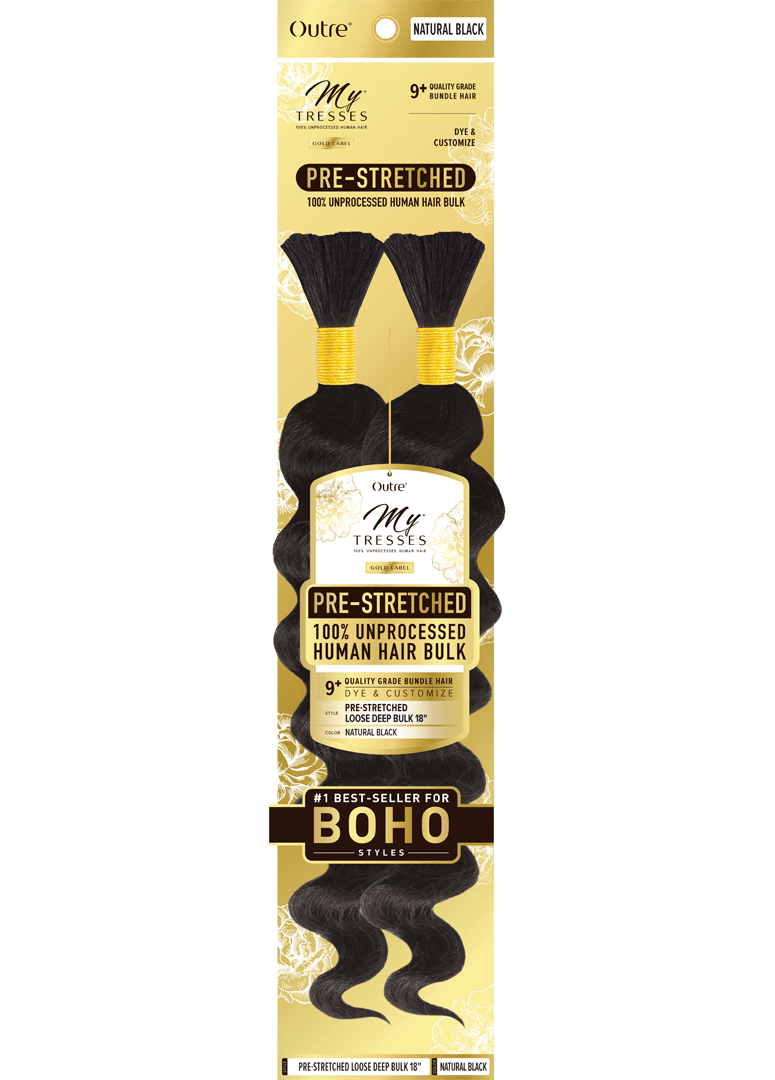 Human Hair Deep Bulk 18