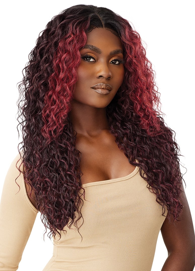 Tedhair 26 Inches 4x4 Deep Curls Ends Boho Goddess Locs Lace Closure W –  TedHair