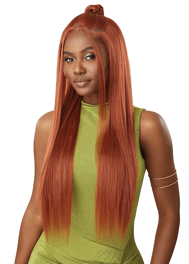 Outre 6X5 Pre-Cut Lace Closure Wig - HHB-Sleek Yaki 30