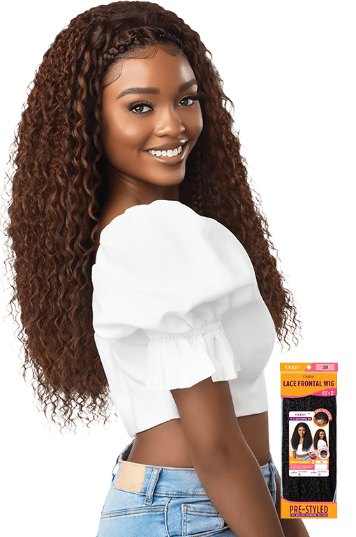 Pre styled lace front wigs deals