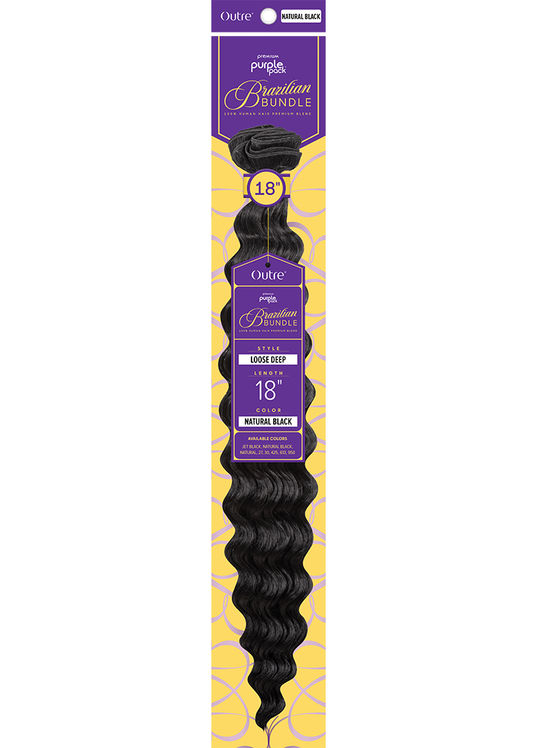 Outre Purple Pack Brazilian French Wave