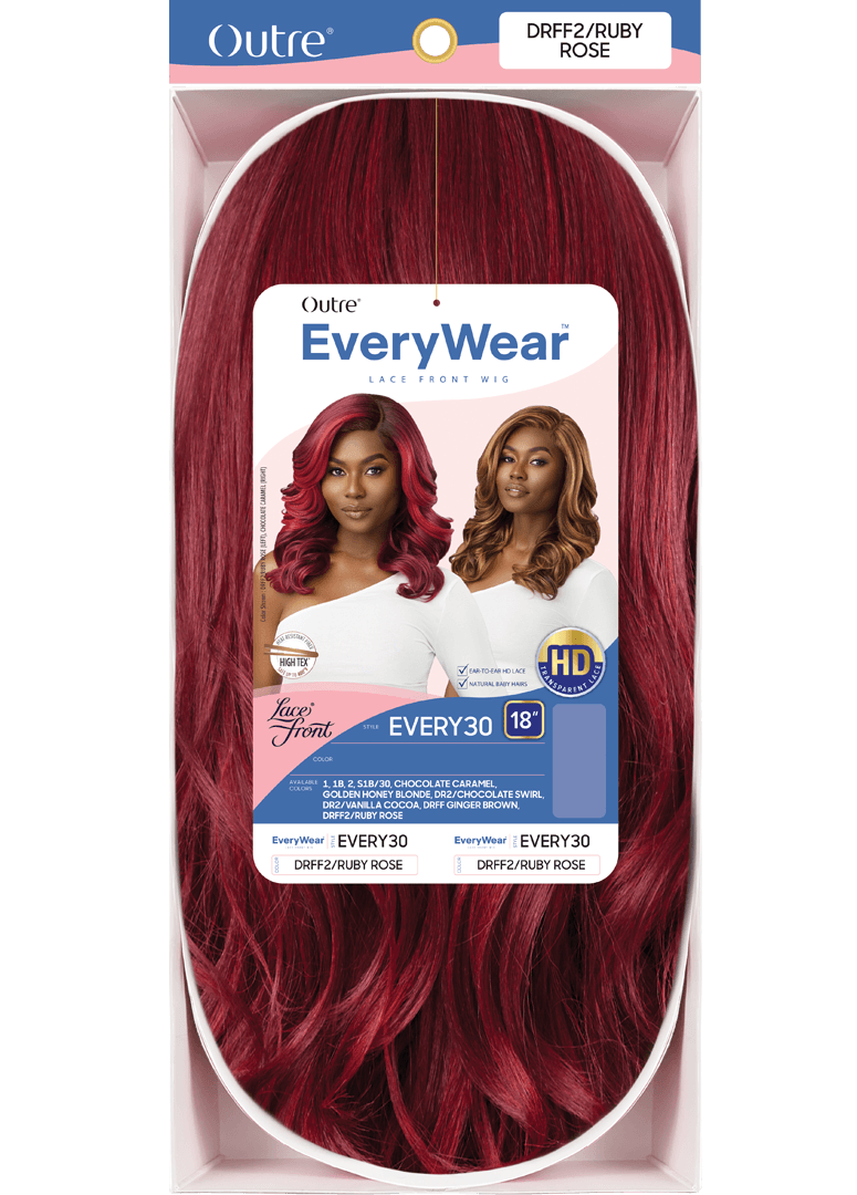 Outre synthetic lace front wig outlet ruby