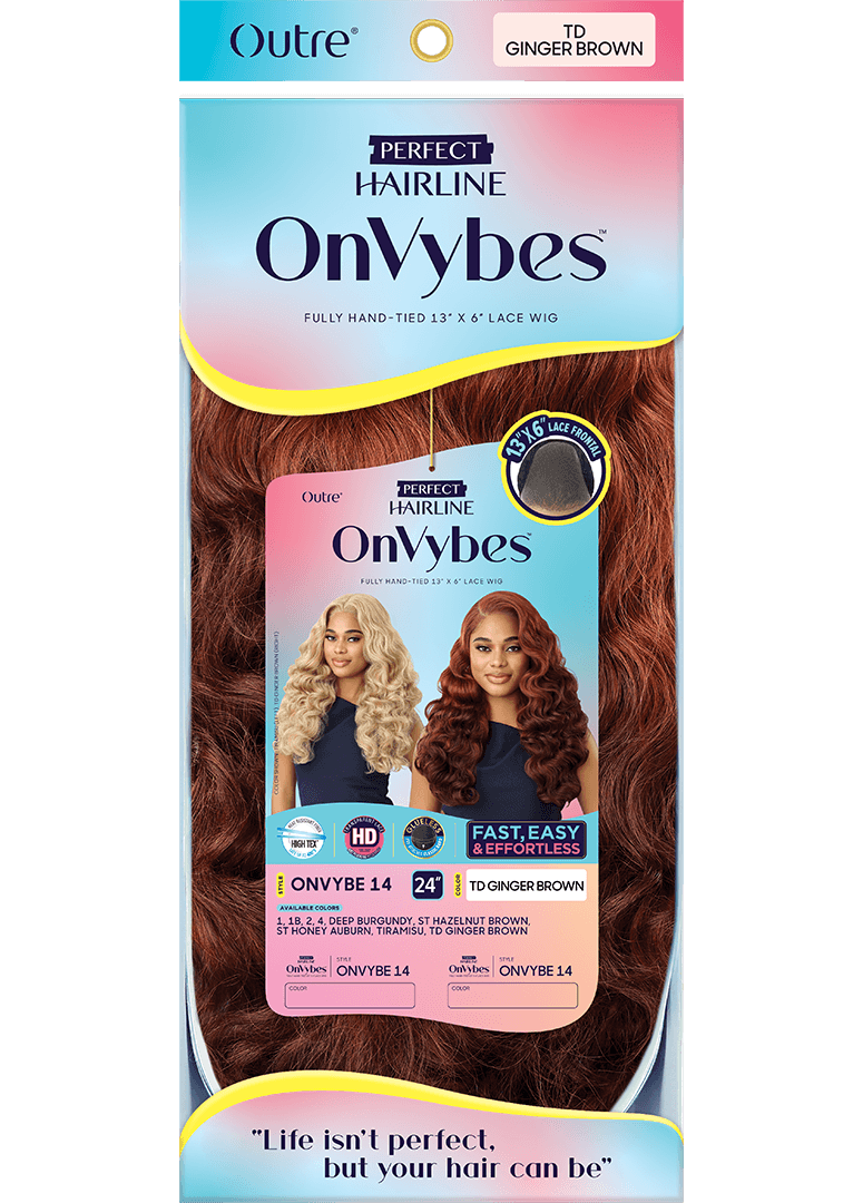 OnVybe 14 - Outre Perfect Hairline - Fully Hand-tied Lace Wig