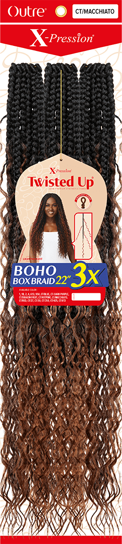 Boho Box Braid 22