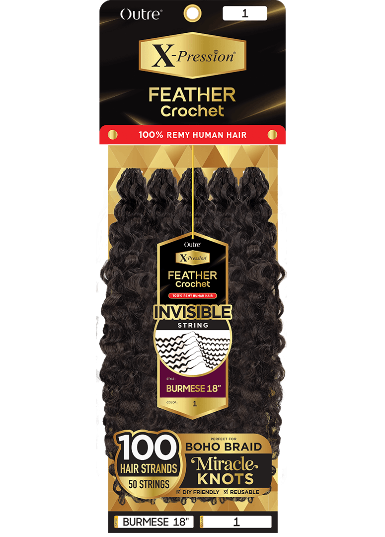 Human Feather Crochet – Burmese - Outre - X-pression