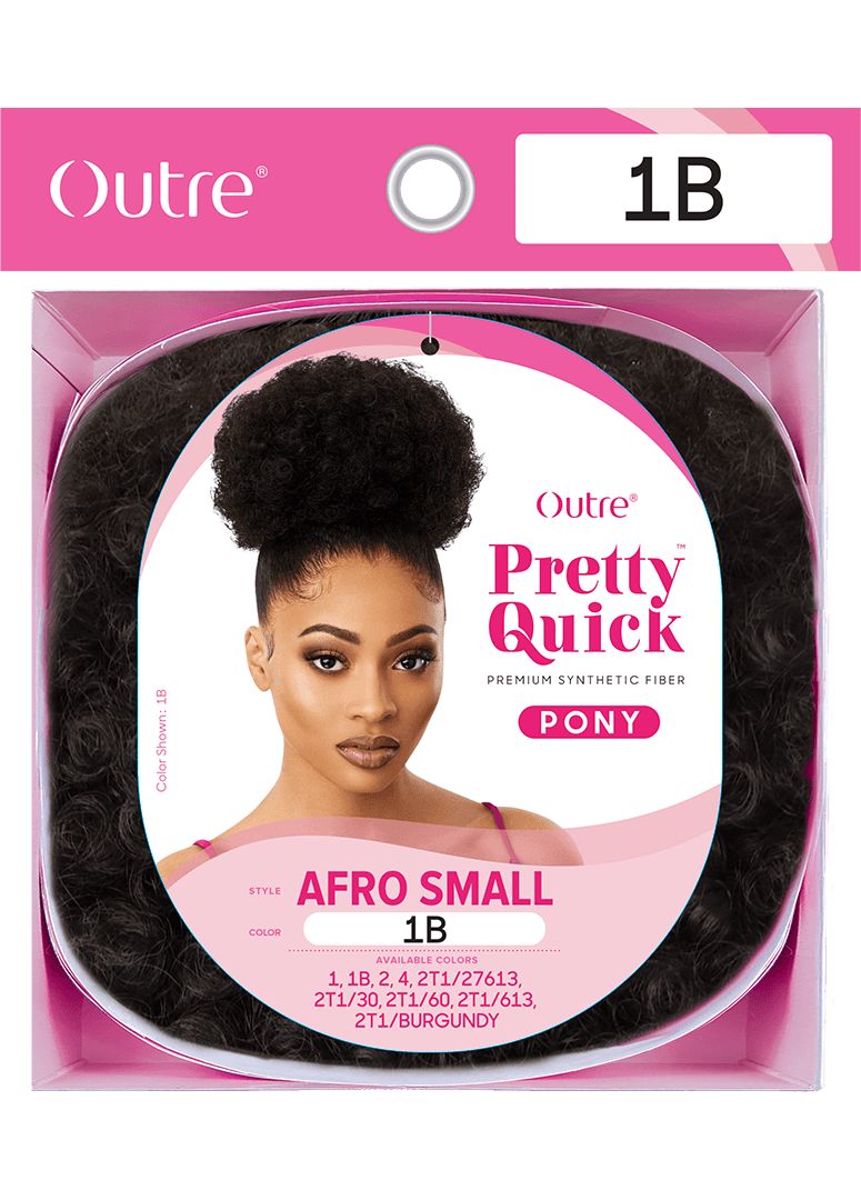 Outre Synthetic Pretty Quick Bun