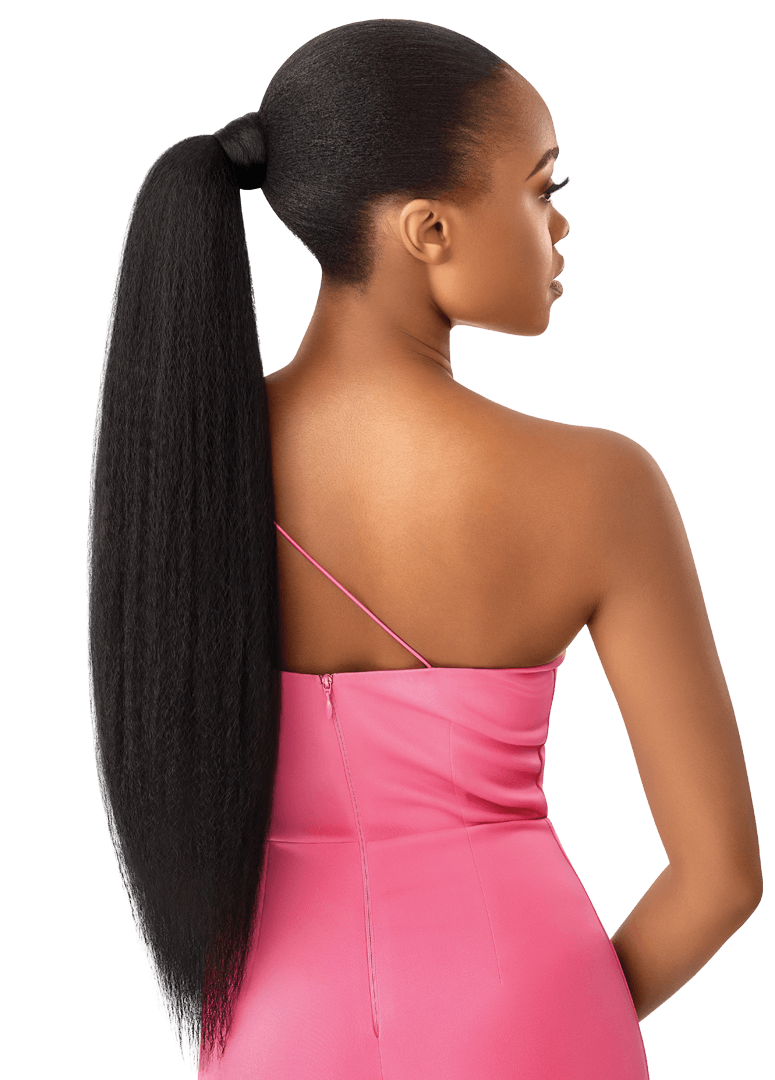 Outre Jumbo Kinky straight ponytail 24