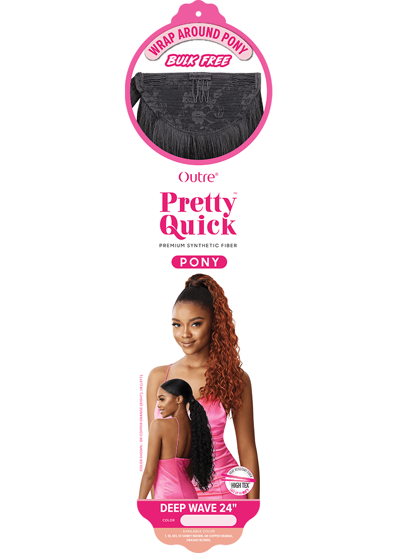 Wrap Pony Deep Wave 24