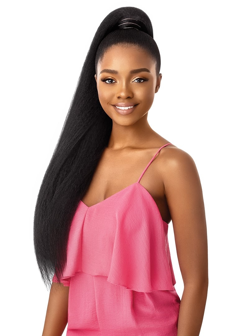 Outre Jumbo Kinky straight ponytail 30