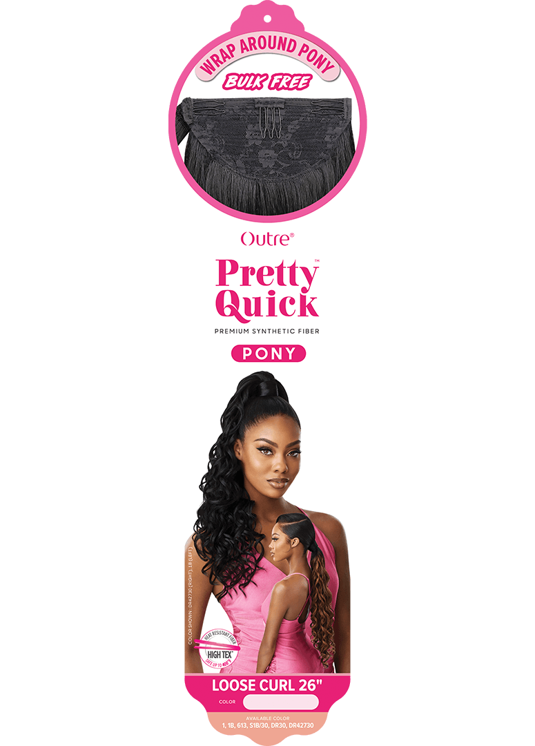 Outre Pony Wrap LOOSE CURL 26