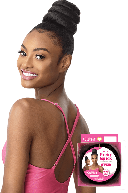 Outre Synthetic Pretty Quick Bun
