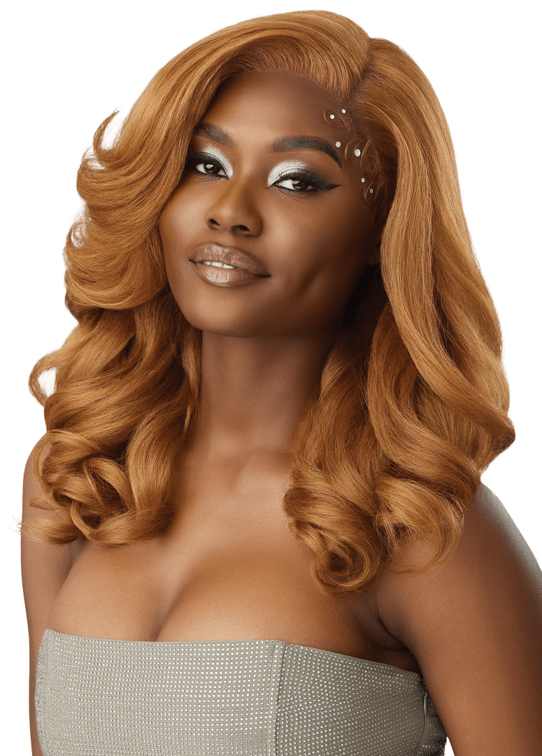 Vanilla　0108 ♡ Amazon.com : Outre Lace Front Wig - Perfect Hair Line 13X4