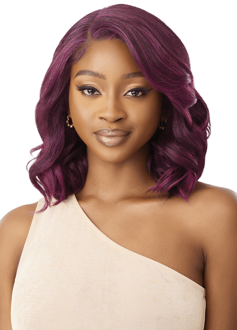 My Hair is Bad 1st.2ndデモ Outre Melted Hairline Synthetic Lace Front Wig - Kamiyah