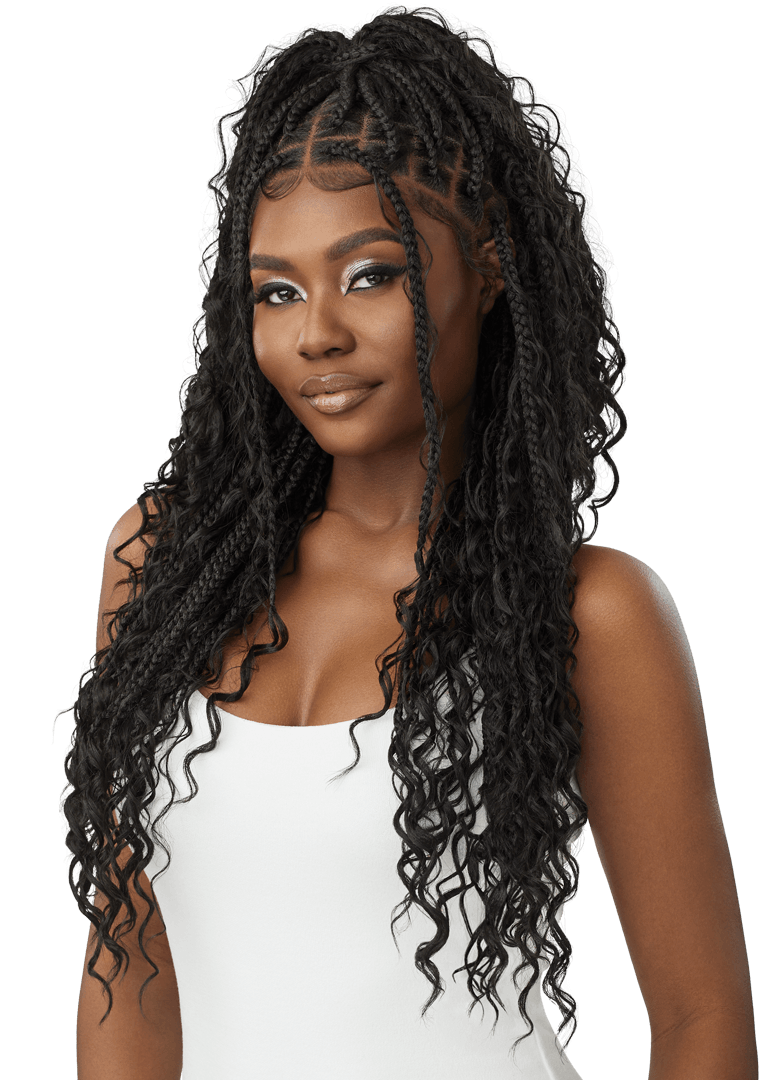 Outre lace front xpression box braid large outlet