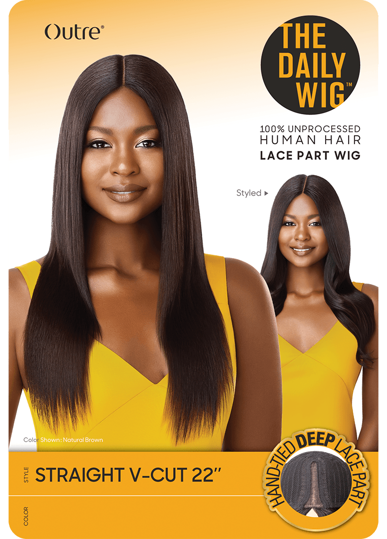Outre Straight V-CUT 22″