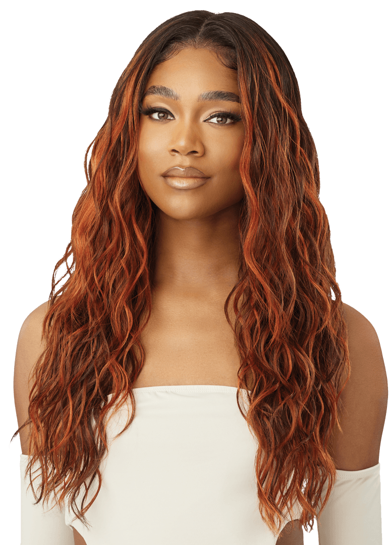Outre synthetic lace front wig irene clearance