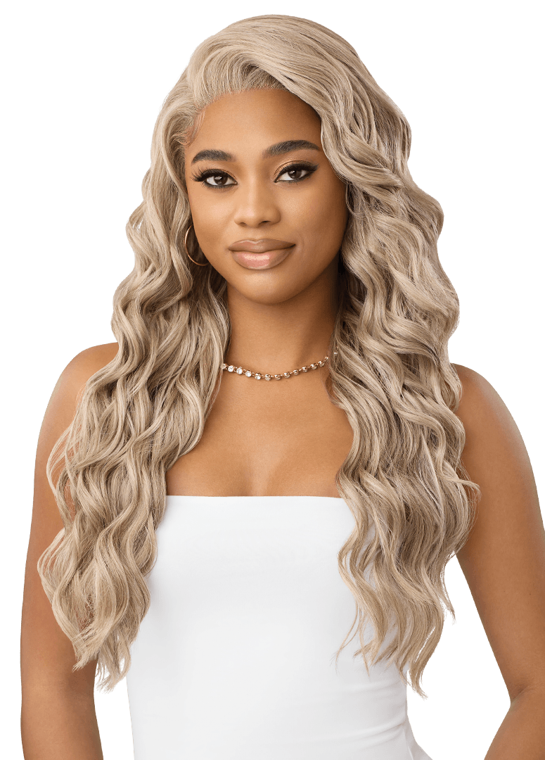 格安クオラインアシッドph5＆ph4セット！ PH 5 - Outre Perfect Hairline - Fully Hand-tied Lace Wig