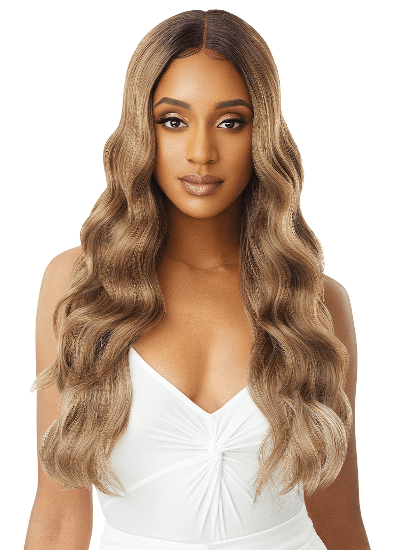 Outre synthetic lace front wig outlet glenda