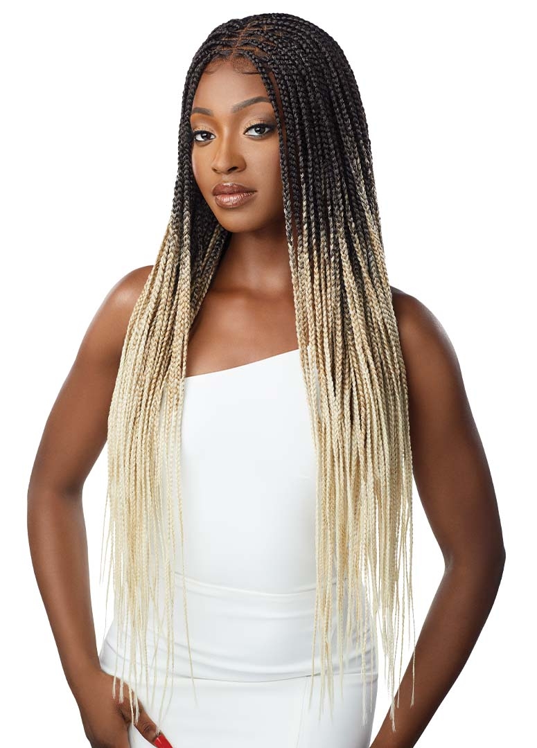 Knotless Square Part Braids - Outre